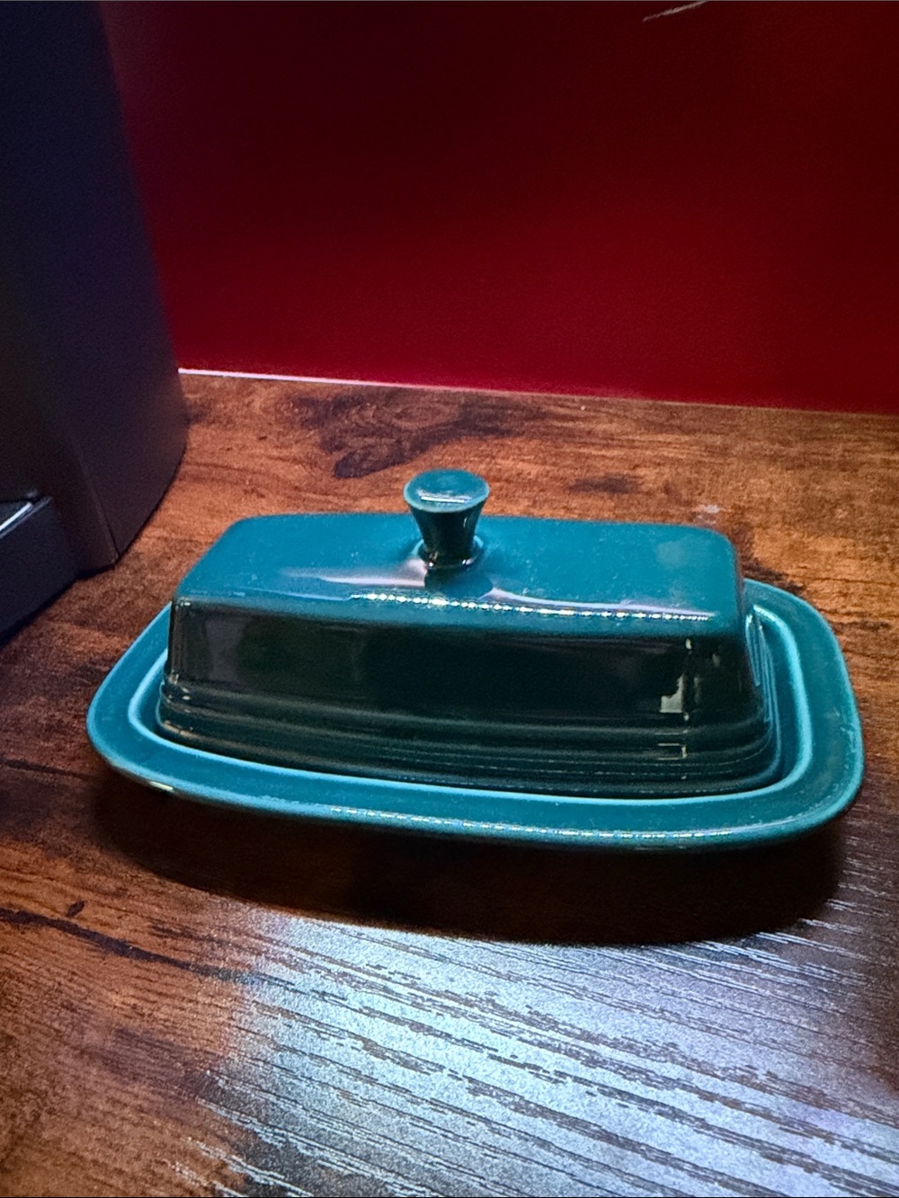Fiesta Aqua Butter Dish